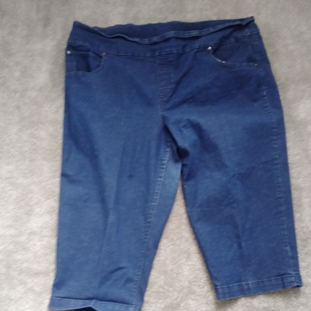 Denim Capris